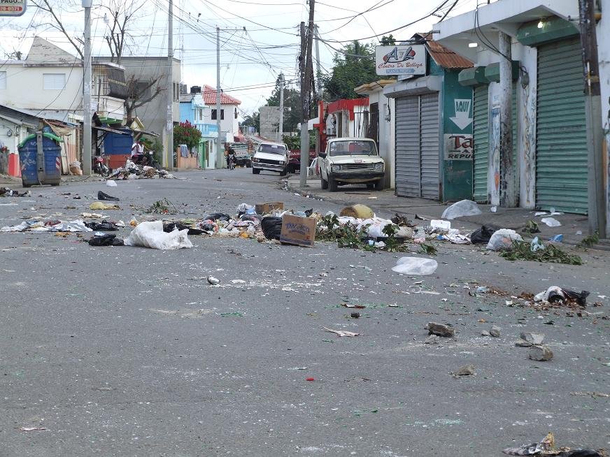 Huerga se Cumple en la José Maria Rodríguez camino al barrio Calac 1 de Moca